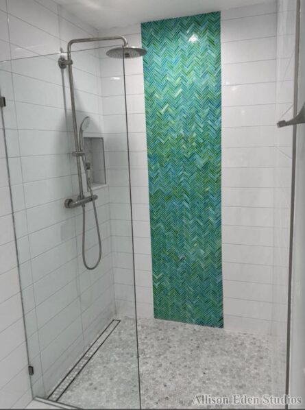Islamorada Stained Glass Mosaic Tile