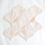 Fortune Cookie Interlocking Glass Mosaic Tile