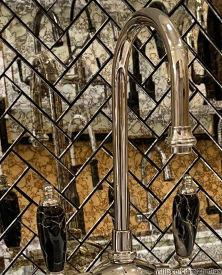 French Bakery Antique Mirror Glass Mosaic Tile