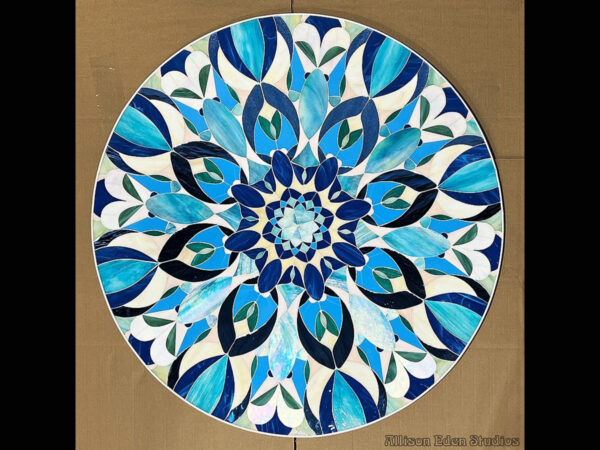 Kaleidoscope in Blue
