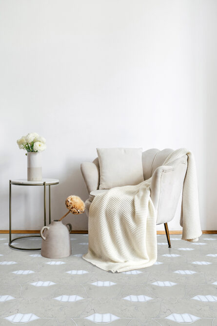 Smile - Creme Stone Interlocking Mosaic Tile