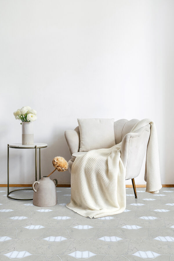 Smile - Creme Stone Interlocking Mosaic Tile