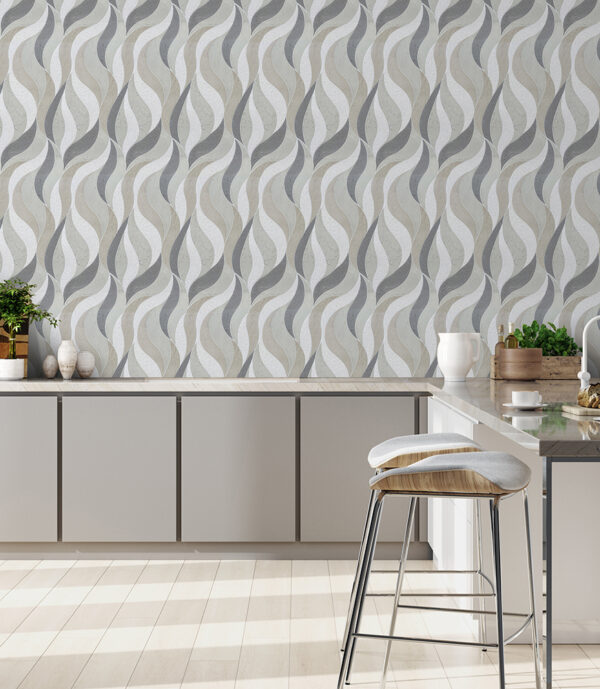Cream Stone Interlocking Mosaic Tile, a luxurious addition to elevate the aesthetic of your space.