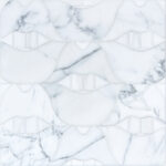 Smile White Interlocking Stone Mosaic Tile