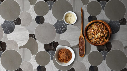 Overlapping Circles- Brown - Image 3