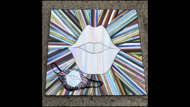 Allison Eden Studios 20 X 20 Smiles artwork and mask xxl