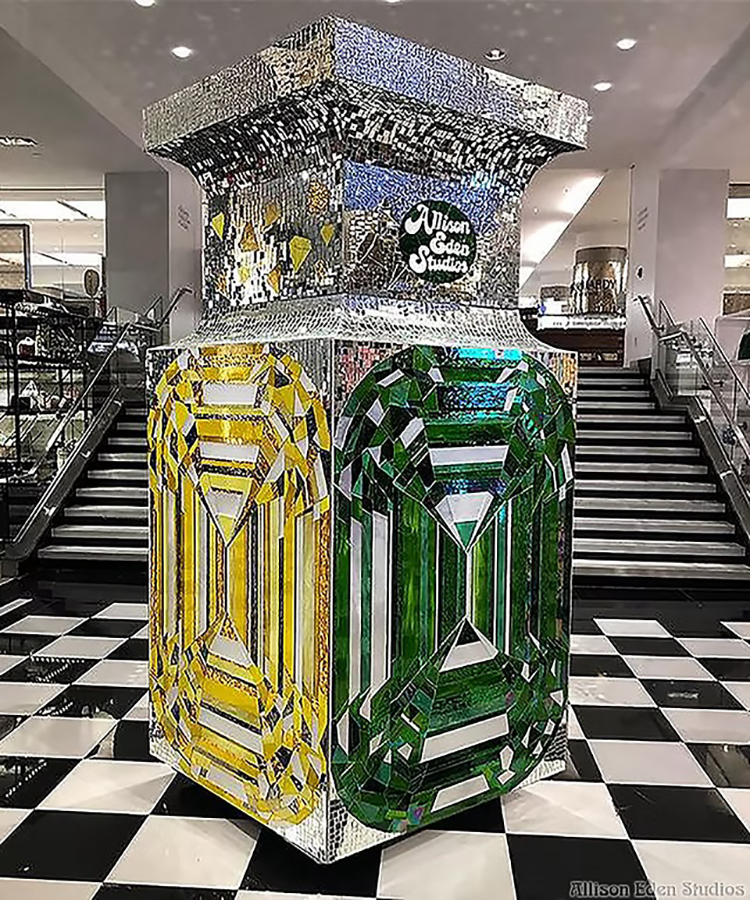 Allison Eden Studios Diamond Perfume Bottle at Bloomingdales NYC