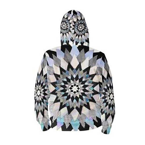 Allison Eden Studios Kaleidoscope Hoodie Back