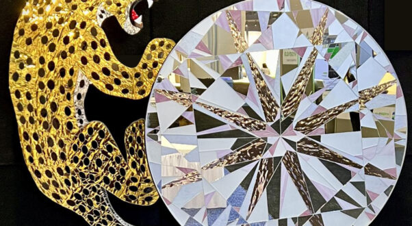 Coverings 2023 leopard and pink diamond