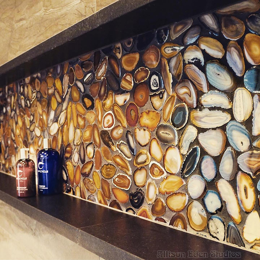Allison Eden Studios Agate Shower wm