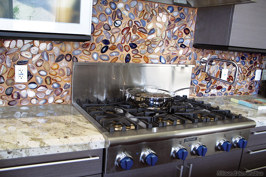Allison Eden Studios Agates Backsplash