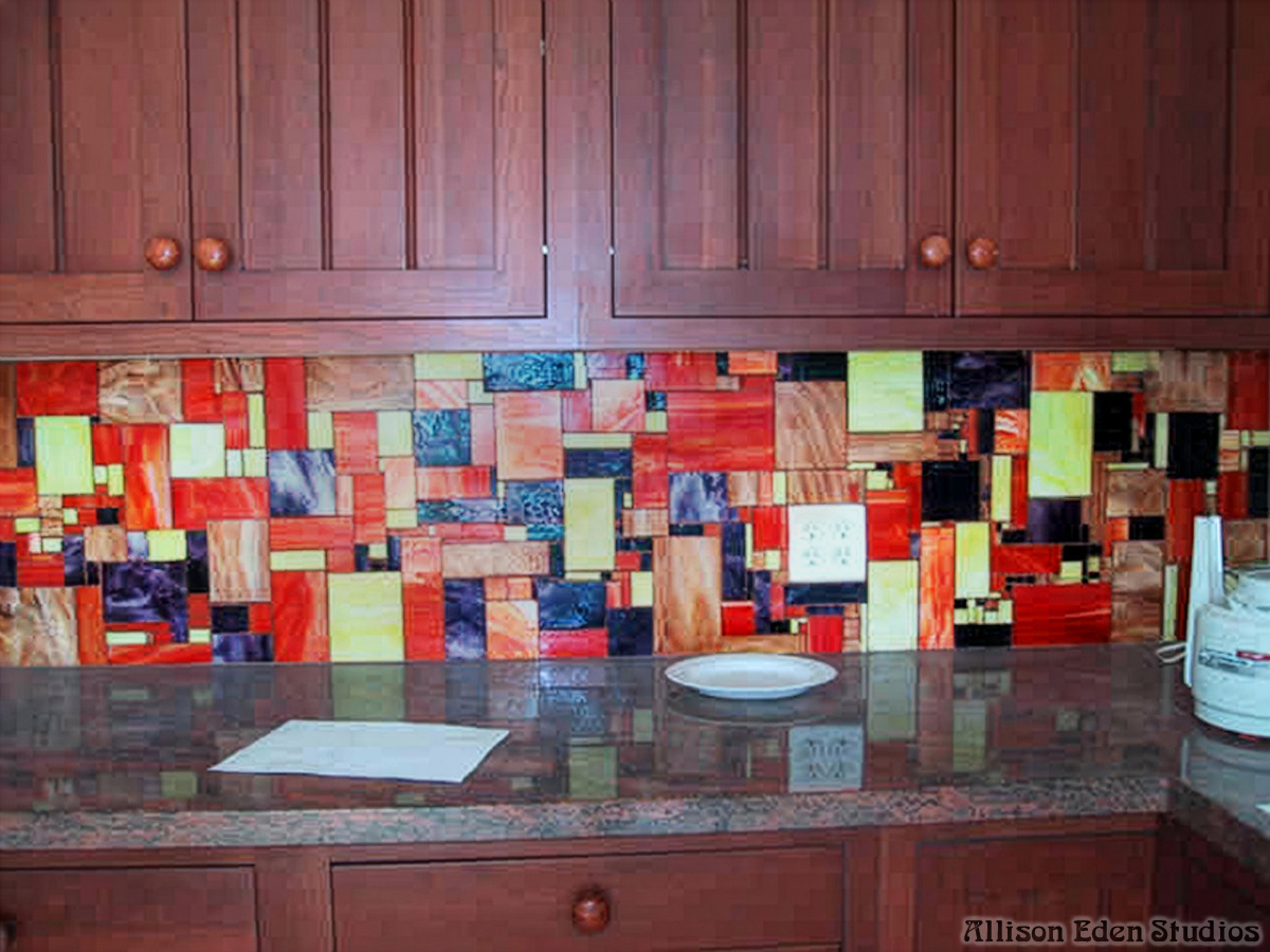Allison Eden Studios BlockArt Backsplash wm