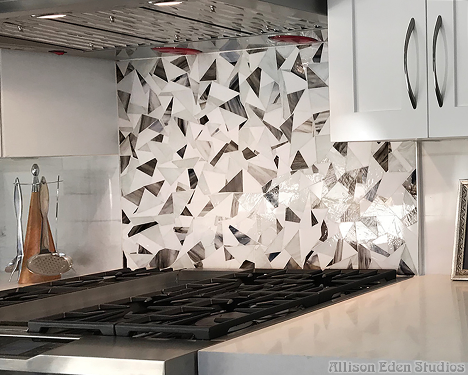 Allison Eden Studios Broken Mosaics Kitchen Backsplash wm