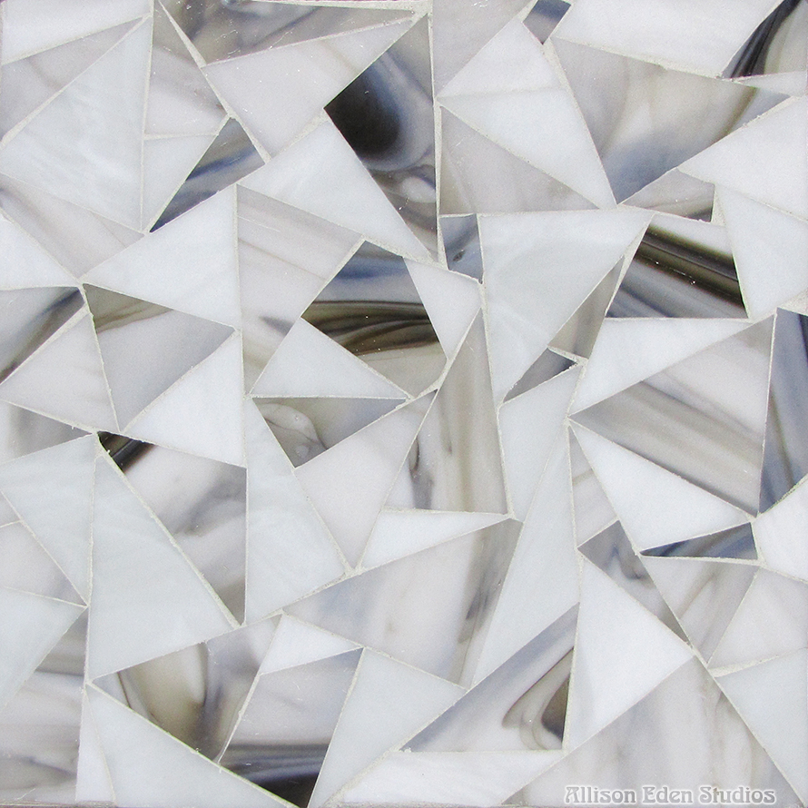 Allison Eden Studios Broken Mosaics gray white