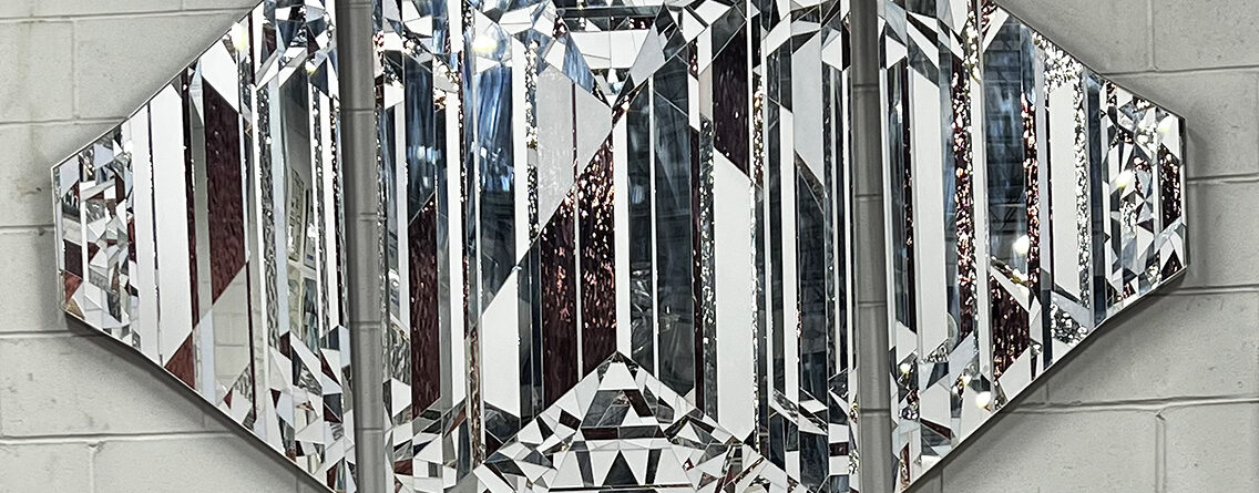 Allison Eden Studios Diamond Triptych in studio 5 2026 LinkedIn X