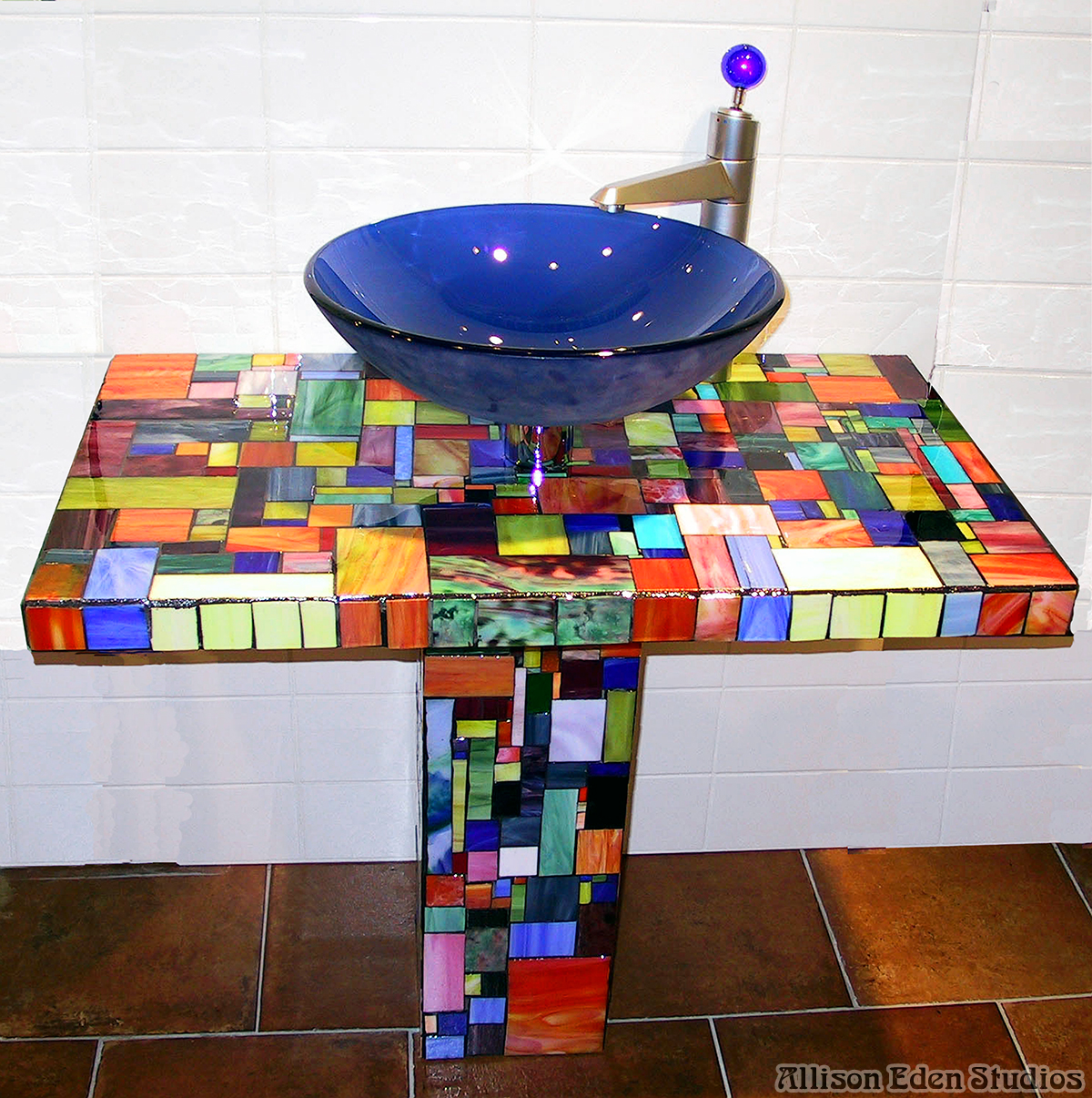 Allison Eden Studios blockart countertop
