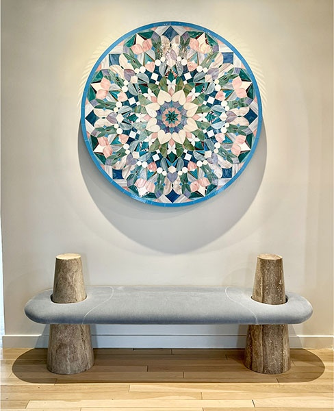 Kaleidoscope Mural by Allison Eden