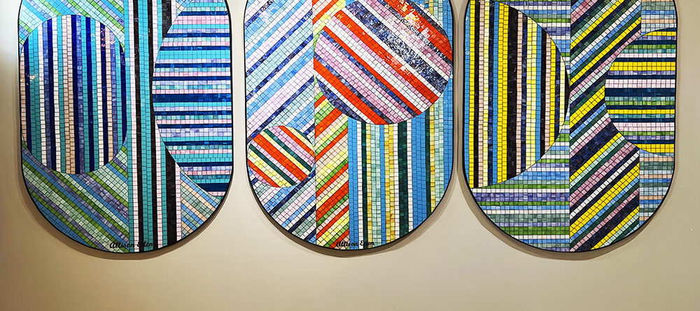 Allison Eden Studios 3 Pills Triptych at ASD Surfaces wm