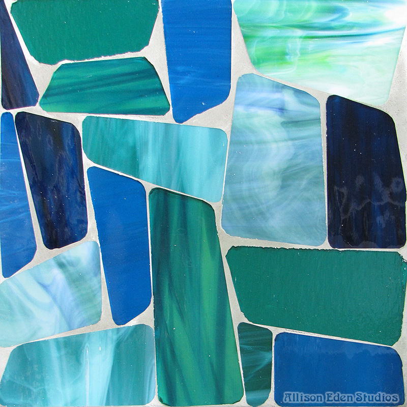 Allison Eden Studios Chunky aqua greens wm