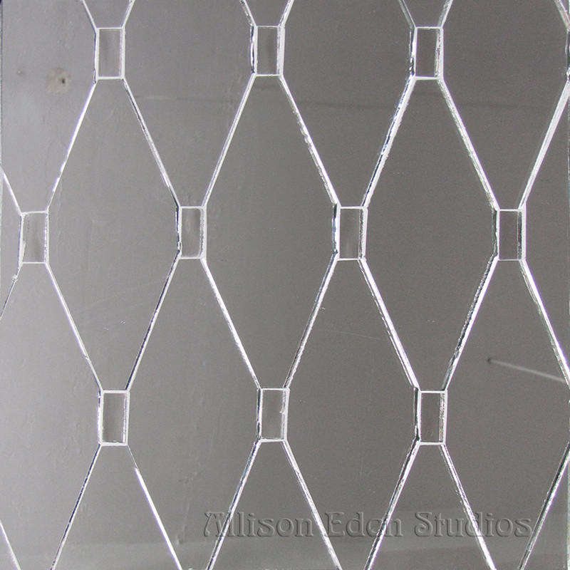 Allison Eden Studios Diamonds and Dots 12 inch mirror sample wm