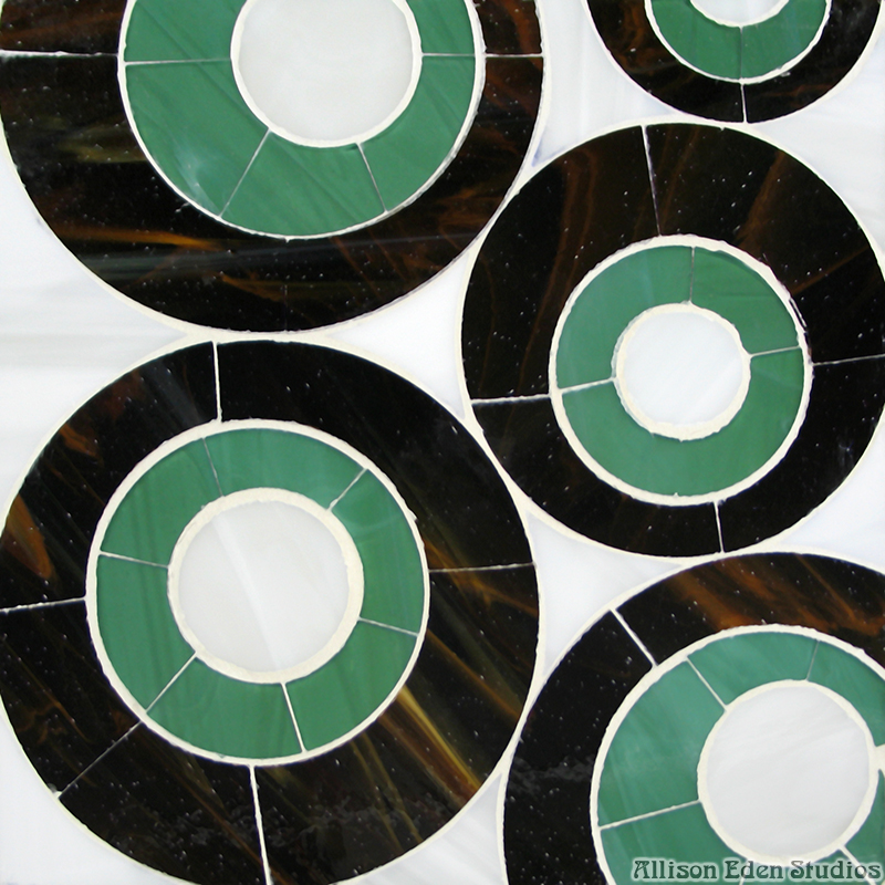 Allison Eden Studios Elipticals white chocolate green wm
