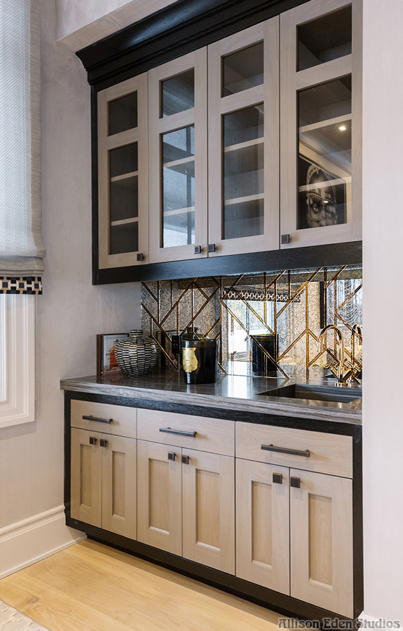 Allison Eden Studios Elsa Soyars Deco Bar Backsplash