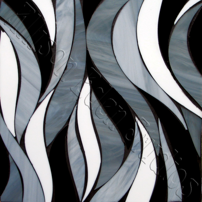 Allison Eden Studios Waves BlackWhiteGray wm