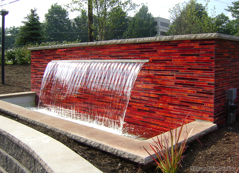 Allison Eden red fountain 2