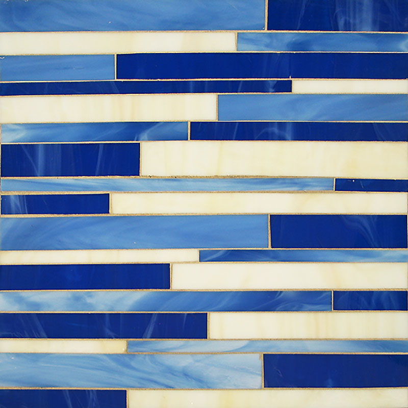 Allison Eden studios Barcode blue lt blue bone