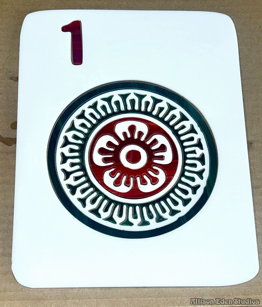 The Oversized Mahjong Tile Wall