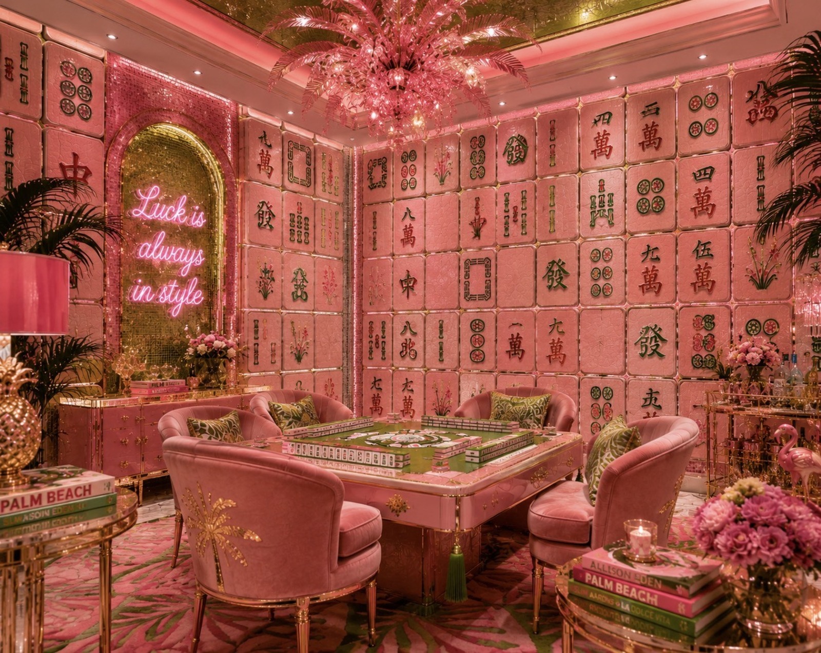 Mahjong Meets Palm Royale