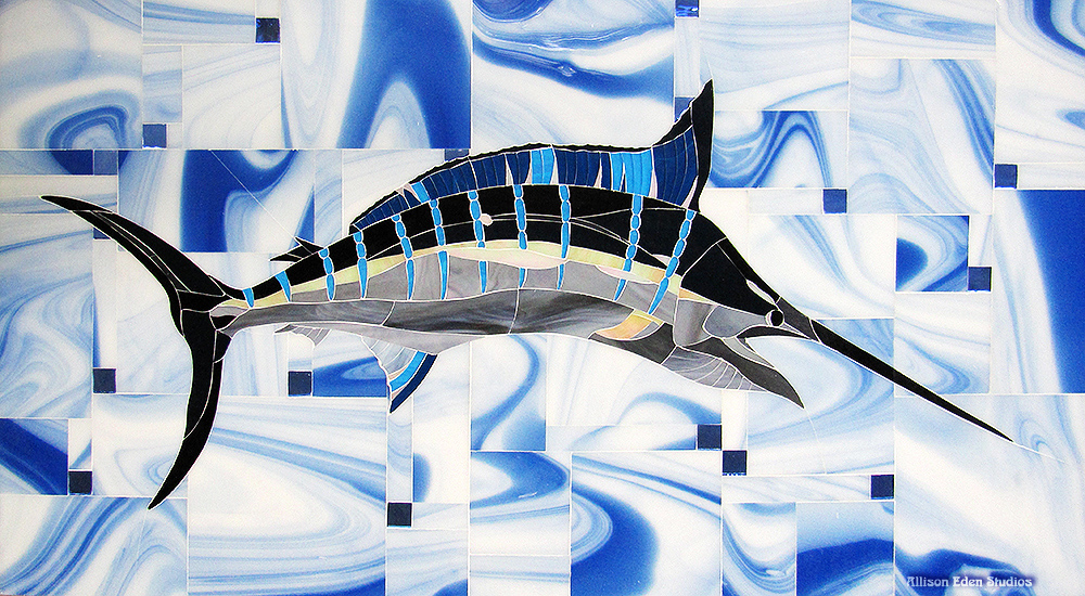 2 Allison Eden studios swordfish 48 X 24 wm