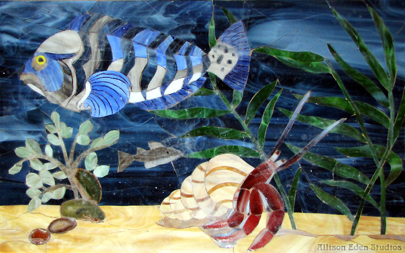 23 Allison Eden 24 X 36 Rockfish in progress wm