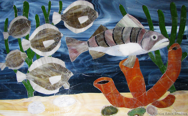 23 Allison Eden Studios 24 X 36 FishMural2 in progress wm