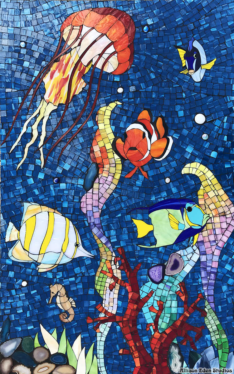 53 Allison Eden Studios aquatic scene 2017 wm