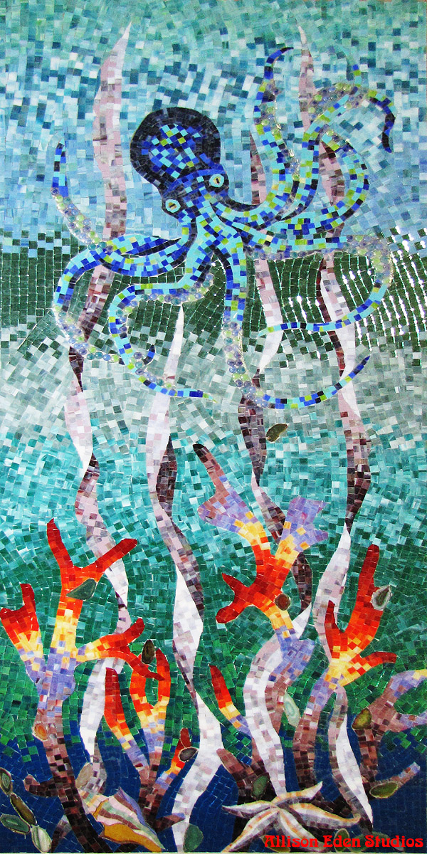 57 Allison Eden Studios Sea Life Octopus Coral wm