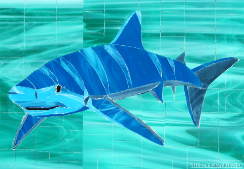 64 Allison Eden Studios Shark 2 apx 12 X 16 wm