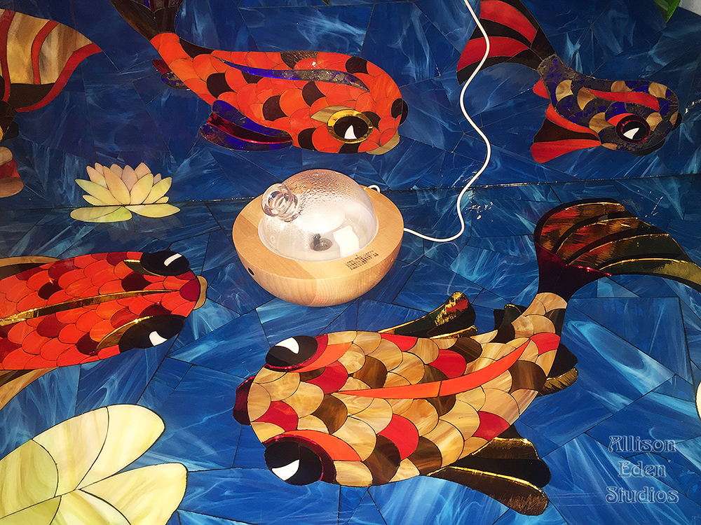 75 Allison Eden Studios Koi Fish with diffuser wm