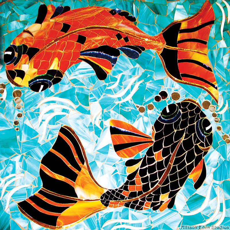77 Allison Eden Studios KOI table wm
