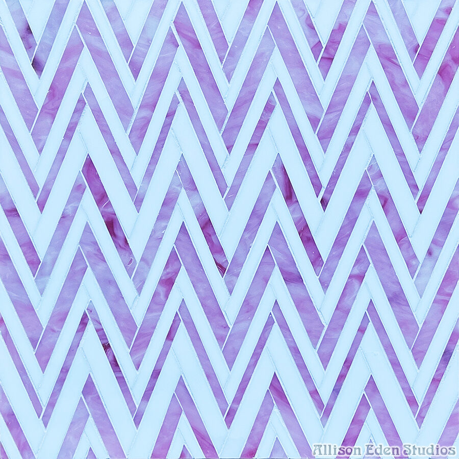 Allison Eden STudios Zig Zag pink and white wm