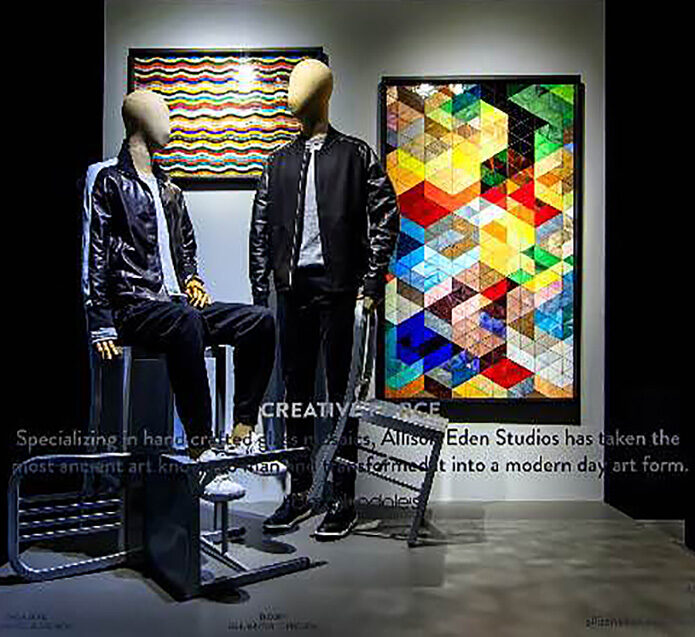 Allison Eden Studios Bloomingdales triangles
