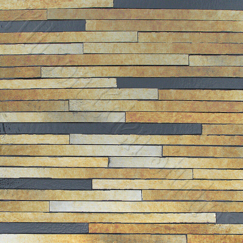 Allison Eden Studios Grass DistressedGoldRippleBlack