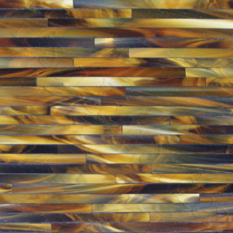 Allison Eden Studios Grass Lt Chocolate Black Grout
