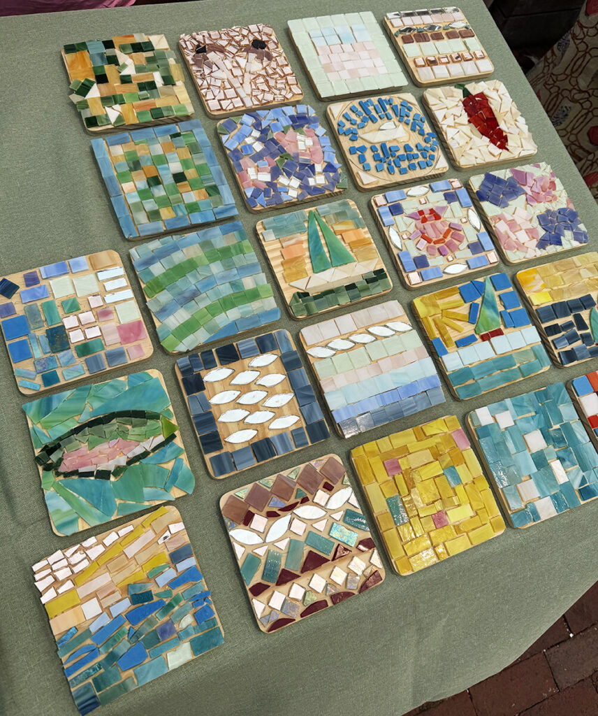 Allison Eden Studios Nantucket Mosaic Class Artworks