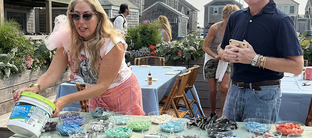 Allison Eden Studios Nantucket making grout