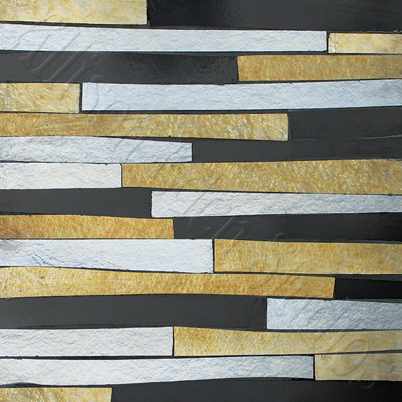 Allison Eden Studios OffsetGrass DistressedGoldGunMetalAbsoluteBlack