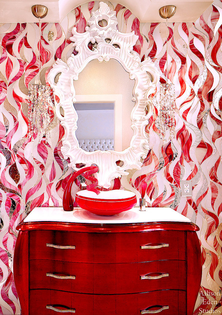 Allison Eden Studios Red Bathroom wm