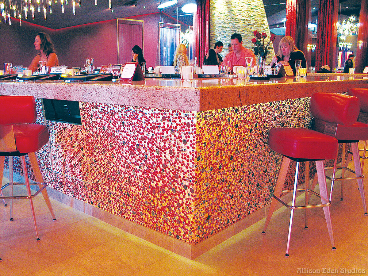 Allison Eden Studios Sedona Bar Front marbles wm