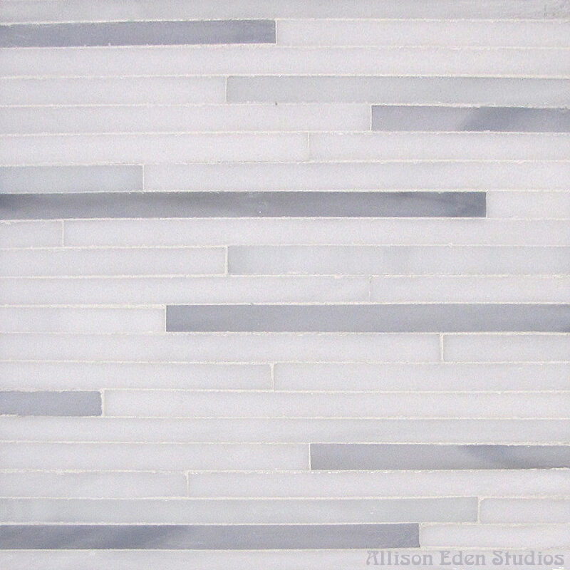 Allison Eden Studios Skinny Grass white gray wm