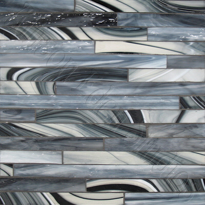 Allison Eden Studios Sticks Gray Black White Swirl wm